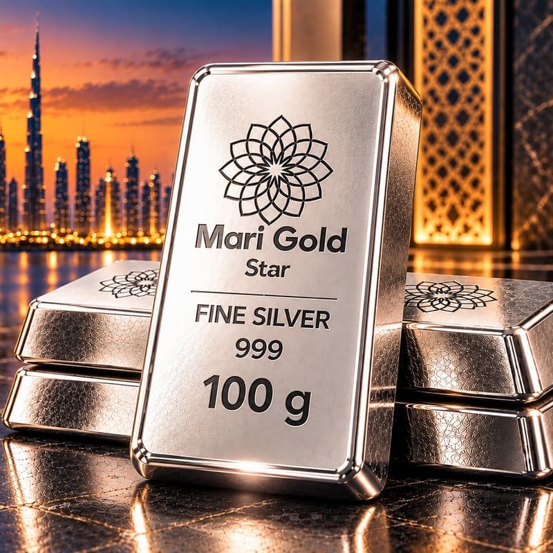 100 Gram Silver Minted Bar
